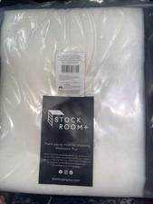 Stockroom Plus Replacement Adjustable Fiberglass Window Screen Mesh Off White picture