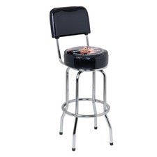 Busted Knuckle Garage BKG-72200 Bar Stool W/ Backrest picture