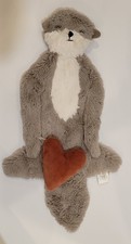 Slumberkins Otter Plush Lovey Blanket Stuffed Animal 18