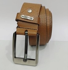 Used Men’s Full Grain Genuine Handmade Leather Belt – Brown (Waist 36 to 38 in) picture