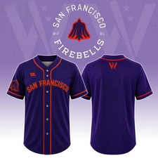 New Arrivals - Firebells Away 2026 Baseball Giveaway Jersey - All Size picture