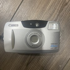 Canon Sure Shot 65 Zoom 35mm Point-and-Shoot Film Camera Silver picture