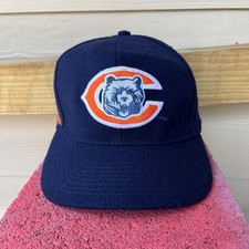 VTG 90s Chicago Bears American Needle Team NFL 100% Wool Fitted Hat Mens 7 1/8 picture
