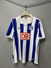 Nike Hertha Berlin 2008/2009 Home Soccer Football Jersey Vintage Size L picture