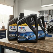 SALE- 3 PACK- MOBIL 122485 Delvac 1300 Super 10W-30 1G picture