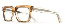 New Cutler & Gross CG-1386 09 Crystal Yellow Fade Eyeglasses 52/21/145* picture