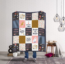 Harry Potter Personalized Girl Blanket BRAND NEW picture
