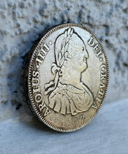 1807 8 real Carolus IIII Mexico Colonial picture