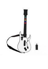 NBCP KT606 Wireless Ergonomic Gaming Guitar White for PC and PS3 picture