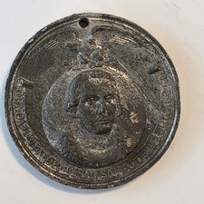 1893 Chicago Columbian Exposition Medal Maryland HK-213 White Metal picture