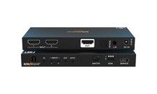 BZBGEAR 2x1 8K UHD HDMI 2.1 Switcher with Audio De-Embedding (8K60/4K120Hz) picture