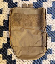 Ferro Concepts ADAPT Back Panel Water MOLLE Pouch, Zip Closure, Brown picture
