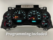 07-12 Silverado Sierra Speedometer Instrument Gauge Cluster picture
