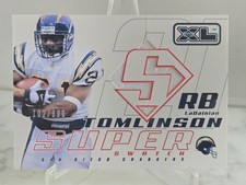 2002 Upper Deck XL LADAINIAN TOMLINSON Super Swatch GAME WORN PANTS /800 RC ERA picture