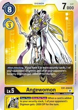 Foil Angewomon EX1-030 SR Classic Collection Digimon TCG picture