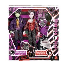 Monster High Kieran Valentine and Spelldon Cauldronello Dolls 2-Pack picture