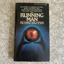 The Running Man First Edition First Print May 1982 Stephen King Richard Bachman picture