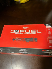 NEW Milwaukee M12 FUEL 1/4 Ratchet Kit W/ High Output Battery & Charger picture