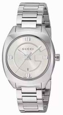 Gucci GG2570 Women's White Dial Stainless Steel Watch - YA142502 ($1300 MRSP) picture