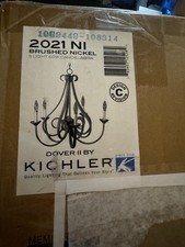 Kichler Dover II 2021NI 5-Light Chandelier Brushed Nickel picture