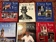 Notgrass History Uncle Sam and You Parts 1-2 Book Lot 6 Paperback YA Textbook picture