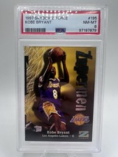 1997 Fleer Skybox Z-Force #195 Kobe Bryant Zupermen PSA 8 picture