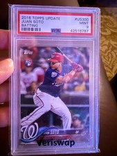 🔥 2018 Topps Update Juan Soto RC #US300 PSA 9 MINT Nationals Rookie 🔥 picture