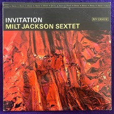 MILT JACKSON SEXTET Invitation LP RIVERSIDE RS 9446 Mono EX+ picture