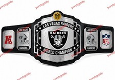 Custom 2026 Las Vegas Raiders championship replica belt Adult Size 4MM Brass picture