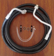 2002-09 Trailblazer & Envoy EXT Rear Aux Low Pressure A/C Hose Line Kit picture