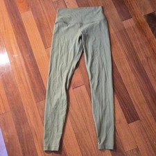 Lululemon Align Leggings Womens 6 Green Excellent High Rise 28