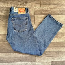 Levis 505 Jeans New Mens 32x30 Regular Fit Straight Leg New With Tags  picture