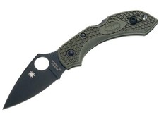 Spyderco DLT Exclusive Dragonfly 2 C28FPODBK2 - OD Green FRN - Black CruWear picture