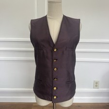 RARE COLLECTIBLE VINTAGE WALT DISNEY WORLD HAUNTED MANSION CAST MEMBER VEST | S picture