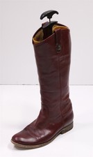 FRYE Burgundy Leather Knee High Riding Boots Women's Size 8 B Style 77167 picture