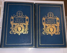 Quo Vadis,Henryk Sienkiewicz 1897 Vols.1&2 New Edition Curtin Trans Illustrated  picture