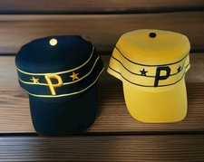 Pittsburgh Pirates throwback hat Men's retro cake box hat picture