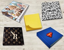Personalized Post-it Notes w/ Your Photo/ Design/ Name/Monogram on the Hardcover picture