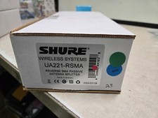 Box of 2 NOB Shure UA221-RSMA Reverse SMA Passive Antenna Splitter for GLXD4R picture
