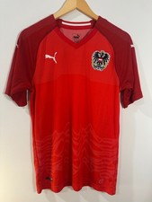 Austria 2018-19 Home Soccer Jersey (M) picture