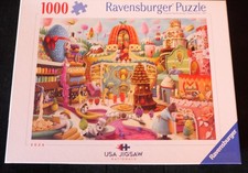 RAVENSBURGER 1000 pc puzzle SWEET STREET by DEMELSA HAUGHTON - BRAND NEW  2024 picture