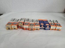 Lot 10 GE Electronic Tubes w BOXES 6CZ5, 45B5, 10GV8, 1S2A, 17CU5, 35W4 Etc  picture