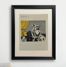 Roy Lichtenstein Hand-Signed Original Print With COA and +$3,500 USD Appraisal picture
