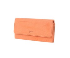 Genten Goat Leather Long Wallet Coin Purse Women Bag Genuine Leather 47691 JAPAN picture