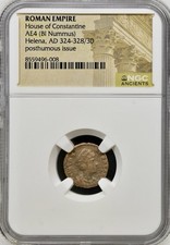Saint Helena Mother of Constantine The Great NGC Ancient Roman Coin 324-330AD picture