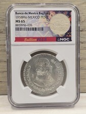 Vintage Mexican Silver & Collectible Lot (6 Pieces) - CONSECUTIVE NGC Slabs picture