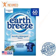 Earth Breeze Laundry Detergent Sheets Fragrance-Free 60 Loads picture