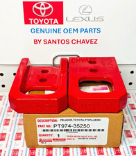 2024+Tacoma & 2025+ 4Runner Red Front Tow Hooks set of 2 GENUINE OEM PART picture