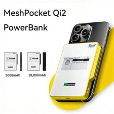 Meshtastic Heltec MeshPocket Qi2 Magnetic Power Bank Powered 15W Wireless Fast C picture