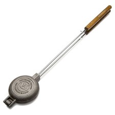 Rome Original #1805 Round Pie Iron Cast Iron Campfire Sandwich Cooker picture